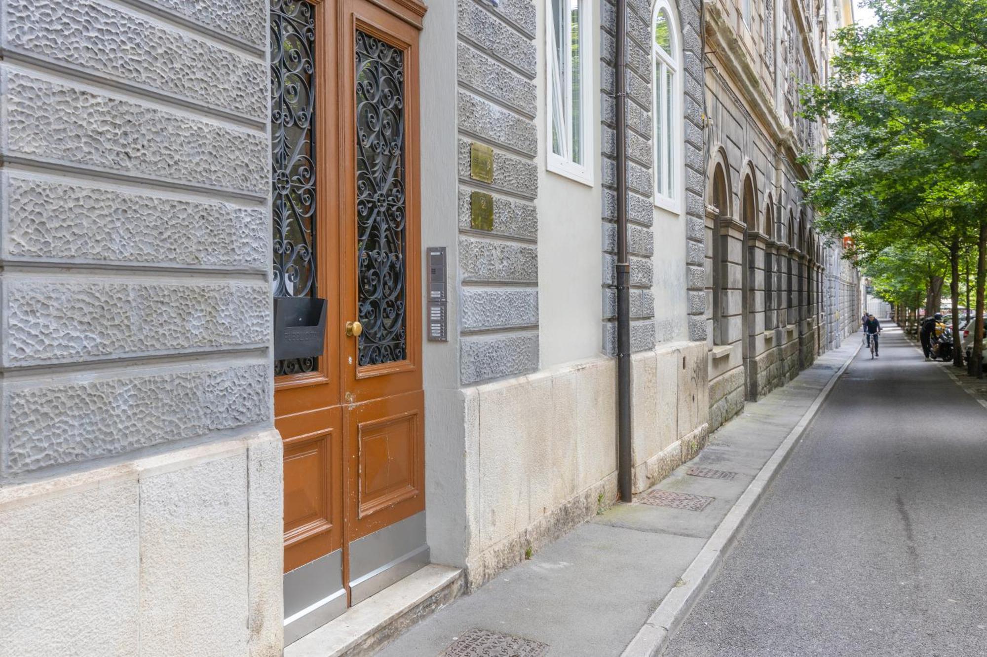 XX Settembre Leilighet Trieste Eksteriør bilde